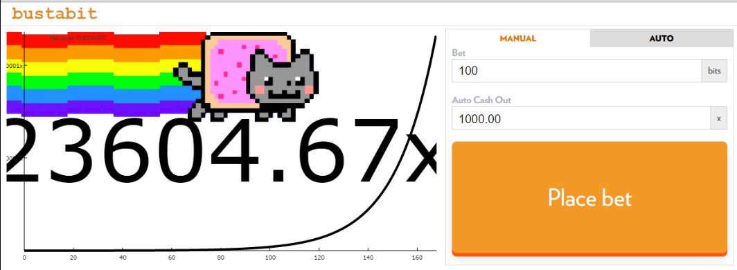 Bustabit Crypto Crash Game